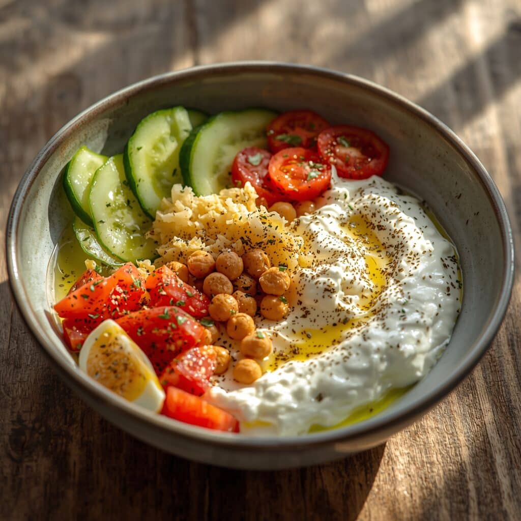 5-Minute Savory Greek Yogurt Bowl Recipe featured image
