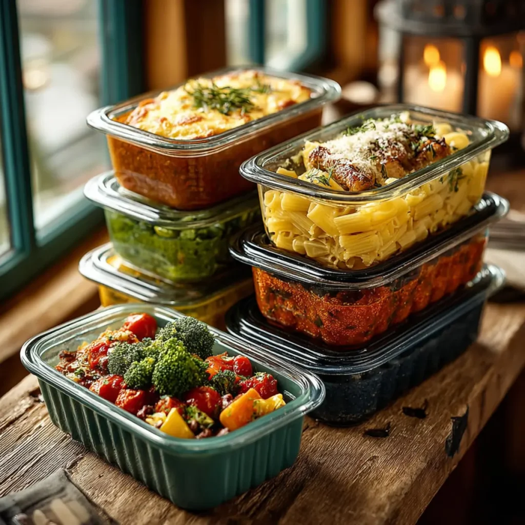 7 freezer-friendly one-pot meals in containers