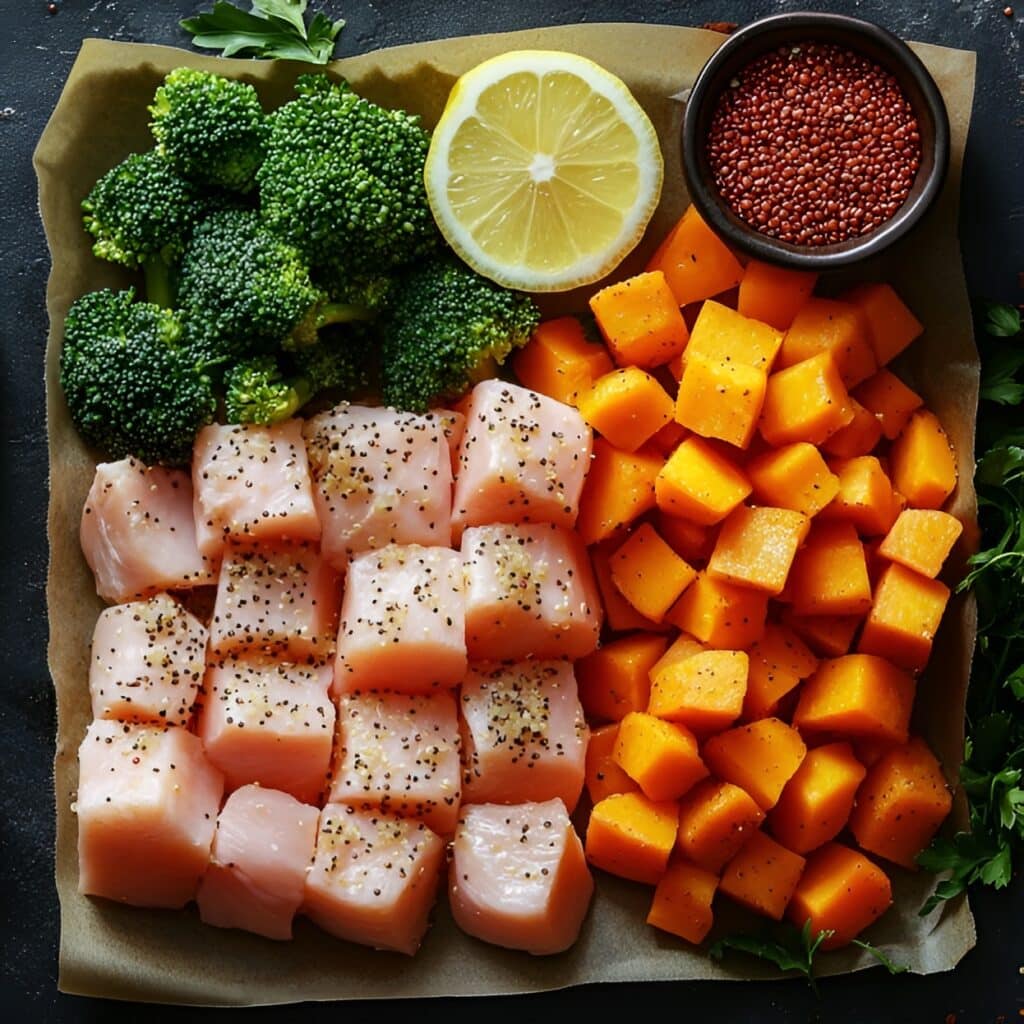 ingredients for easy meal prep recipes for beginners